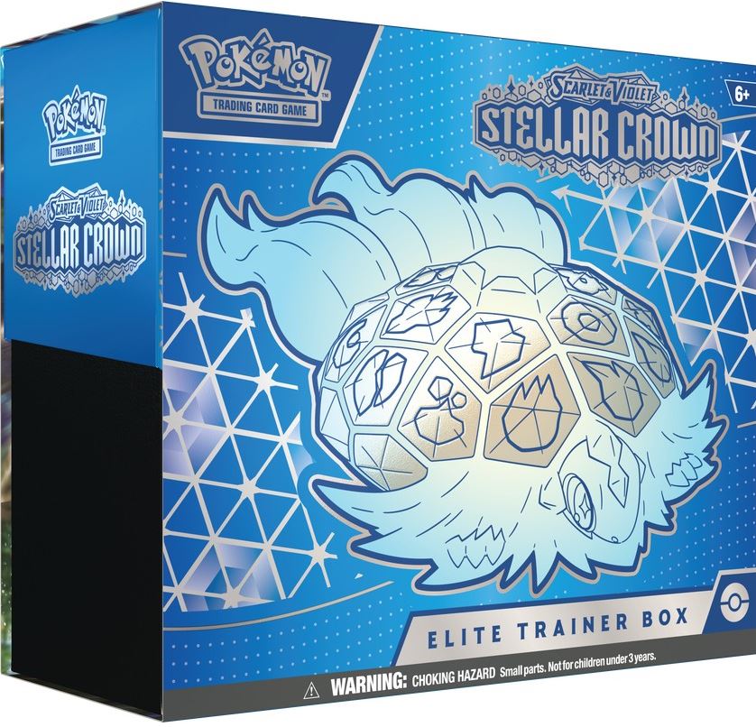 Pokemon Scarlet and Violet 7 Stellar Crown Elite Trainer
