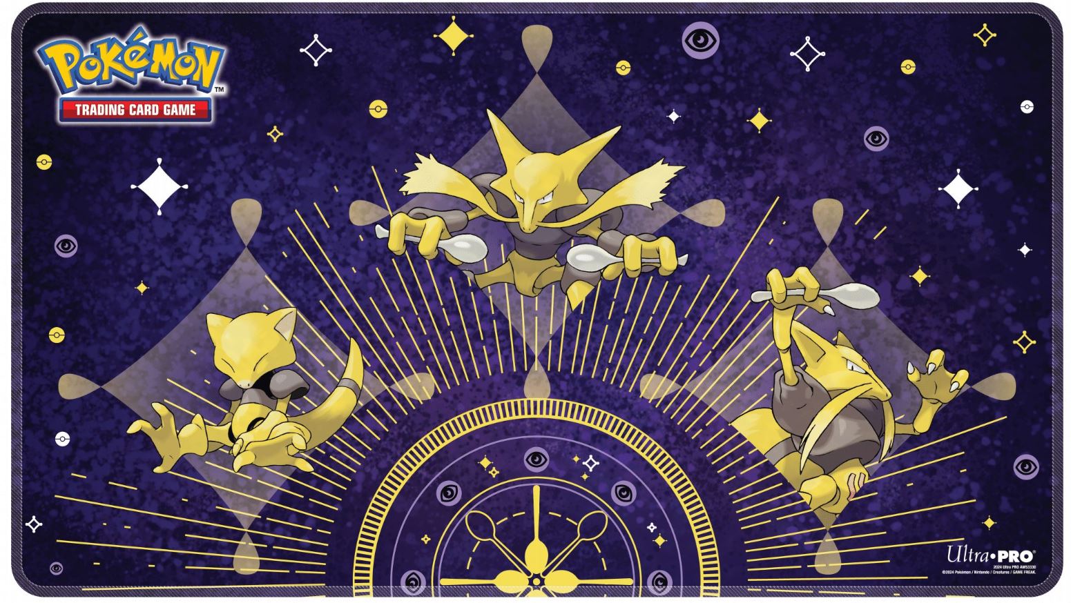 Ultra Pro: Pokemon - Abra Evolutions Stitched Playmat