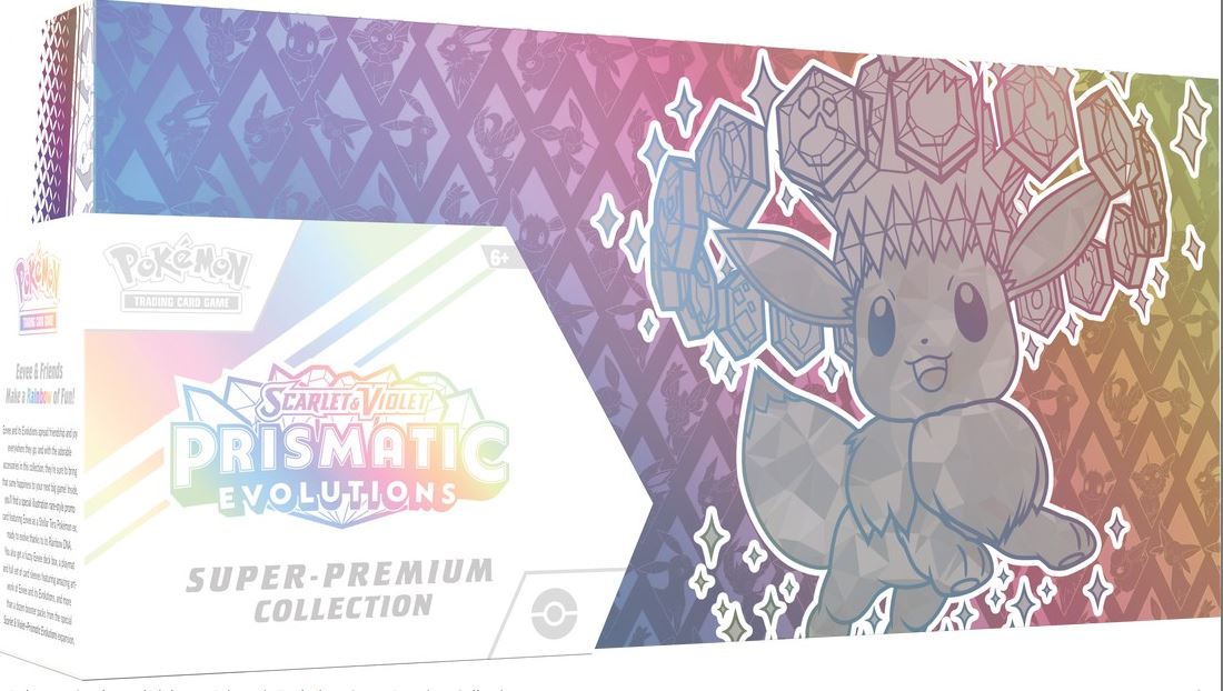 Pokemon Scarlet and Violet 8.5 Prismatic Evolutions Super-Premium Collection