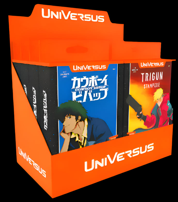 UniVersus CCG: Challenger Series - Cowboy Bebop and Trigun Deck Display