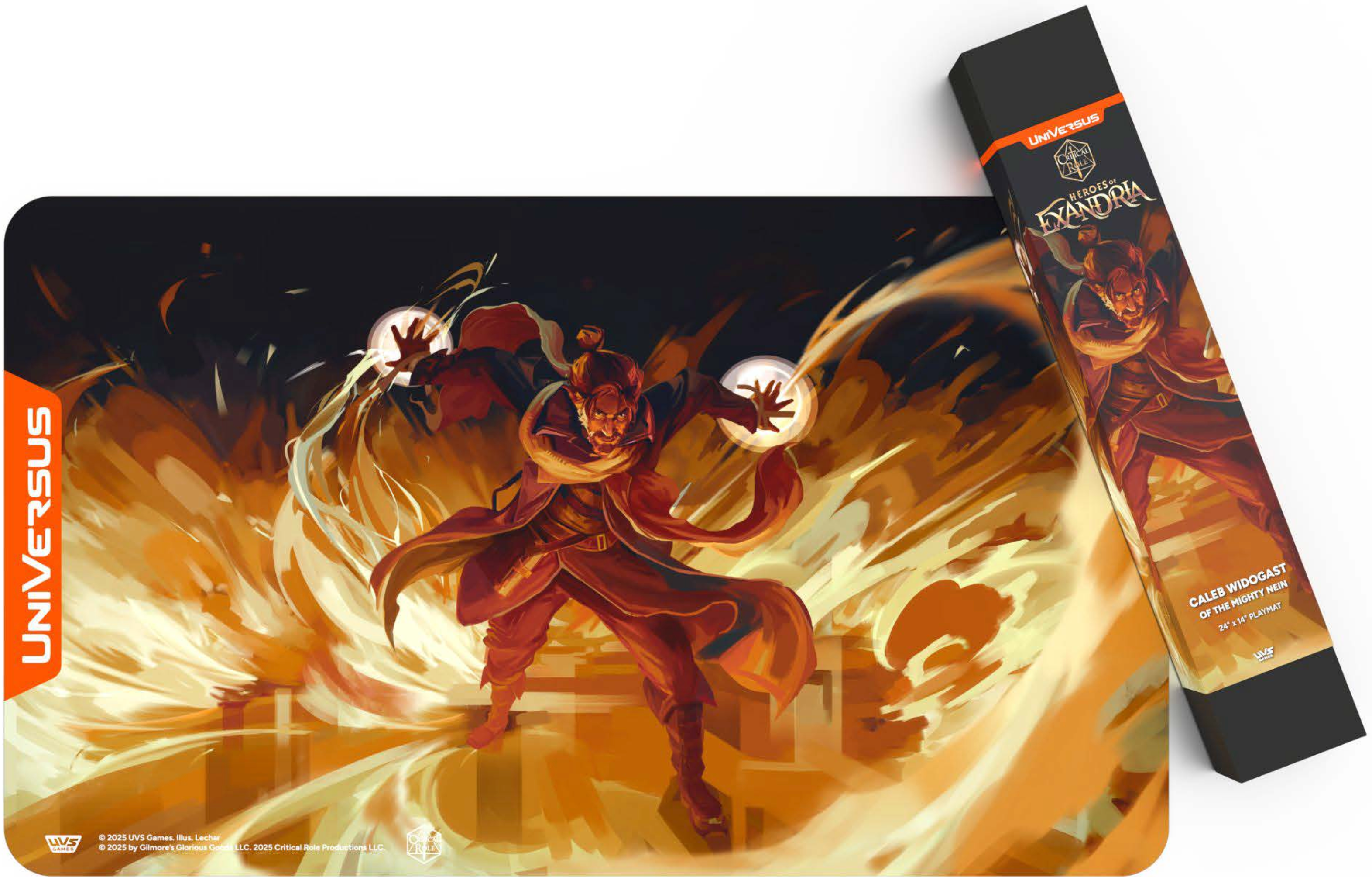 UniVersus CCG: Critical Role - Caleb Widogast Playmat