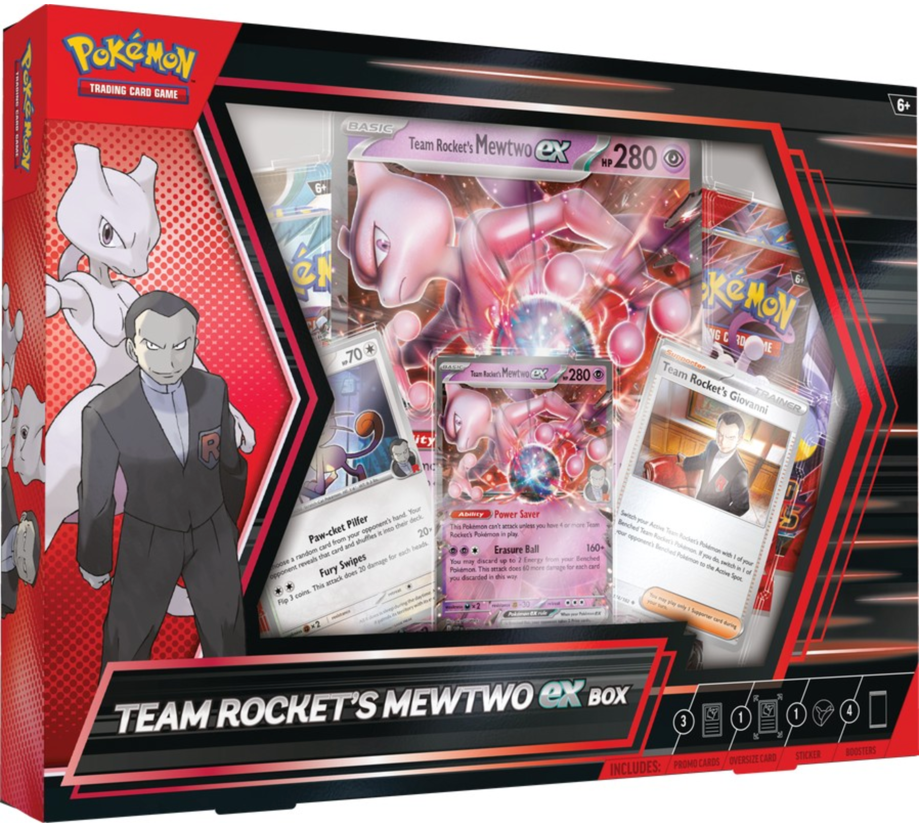 Pokemon TCG: Team Rocket's Mewtwo ex Box *RELEASE DATE 06/13*