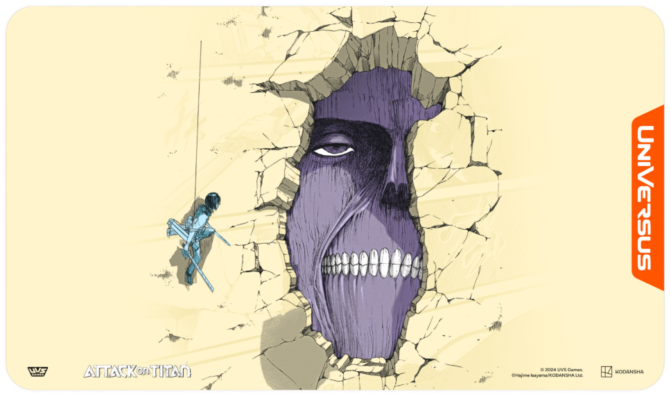 UniVersus CCG: Attack on Titan - Battle for Humanity Wall Titan Playmat